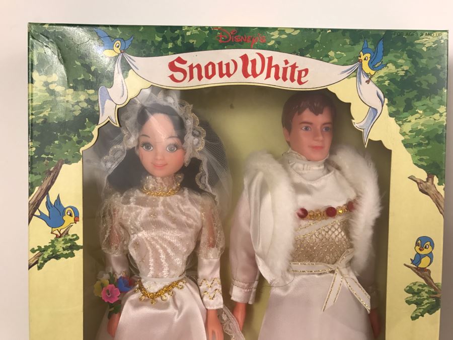 (3) Vintage Snow White And The Seven Dwarfs Dolls New In Boxes [Photo 4]