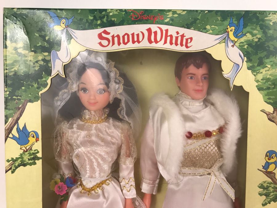 (3) Vintage Snow White And The Seven Dwarfs Dolls New In Boxes [Photo 3]