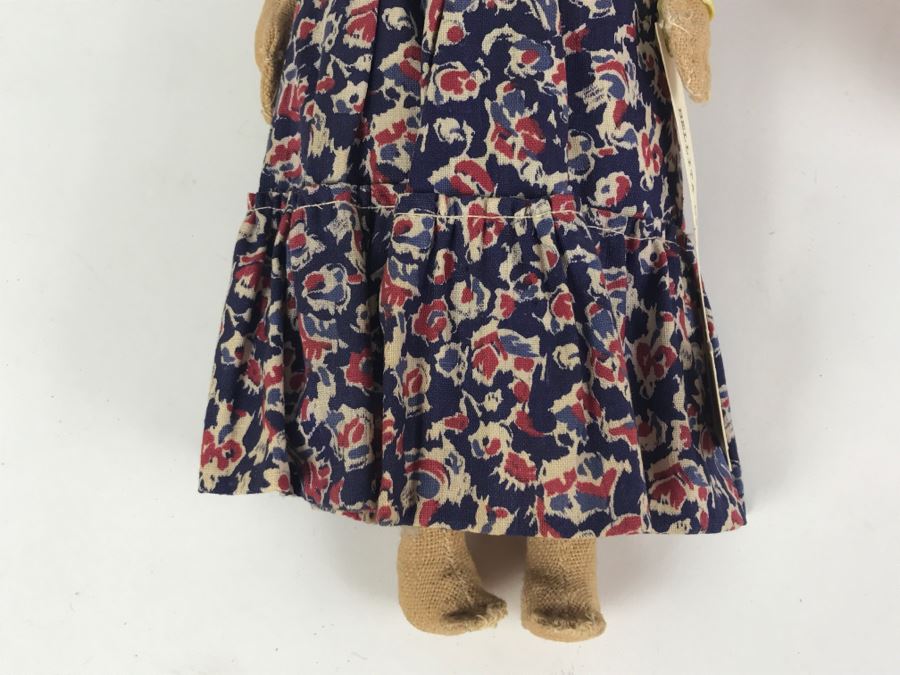 Vintage Women Smoking Cigar Paraguay Doll [Photo 4]