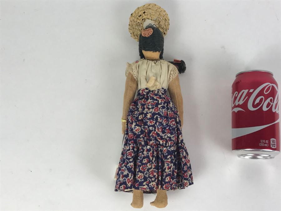 Vintage Women Smoking Cigar Paraguay Doll [Photo 7]