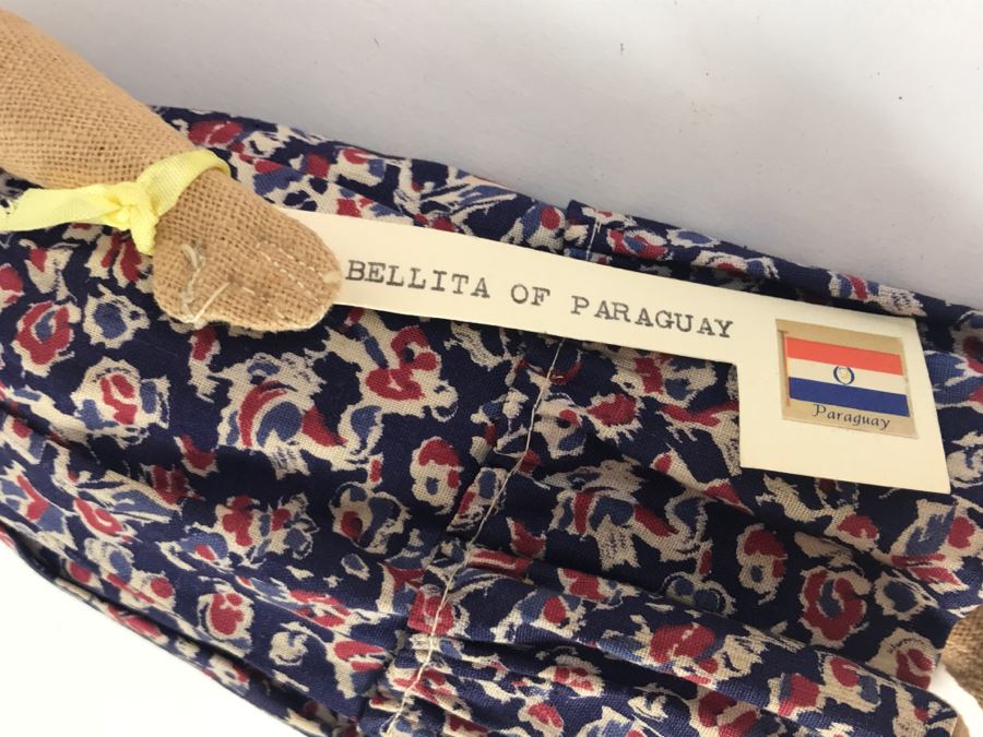 Vintage Women Smoking Cigar Paraguay Doll [Photo 5]