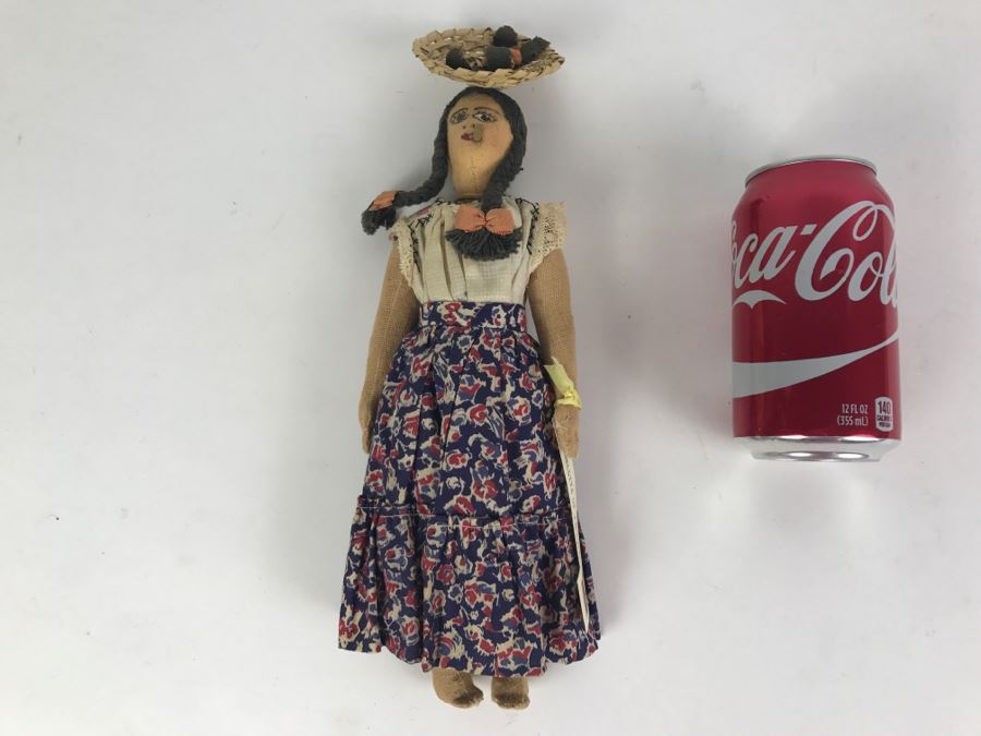 Vintage Women Smoking Cigar Paraguay Doll [Photo 9]