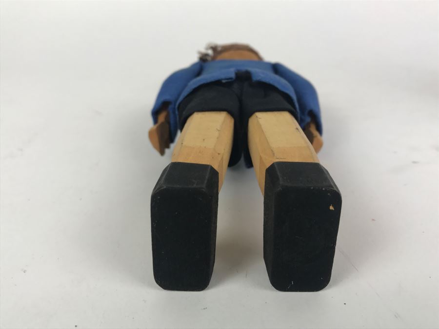 Vintage Carved Wood Doll [Photo 7]