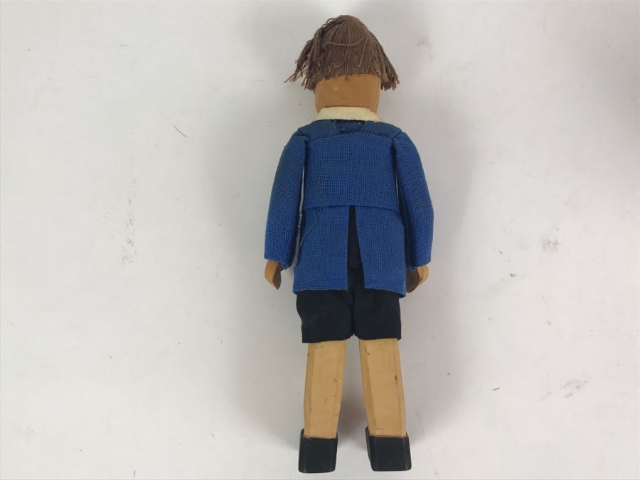 Vintage Carved Wood Doll [Photo 6]