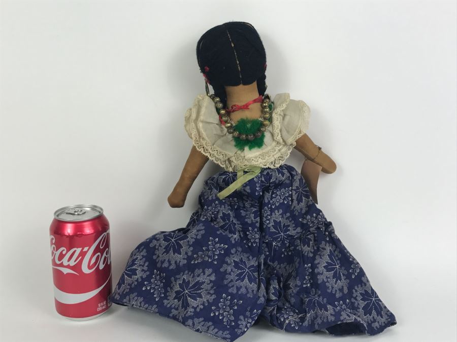 Vintage Panama Pollera Doll