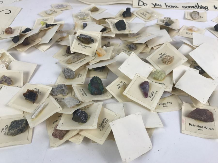 Various Labeled Rocks And Minerals Teaching Supplies [Photo 8]