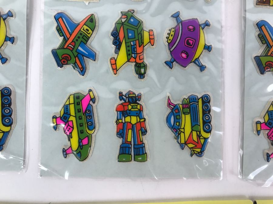 (14) New Vintage Stickers Star Trek, Robots, Animals [Photo 4]