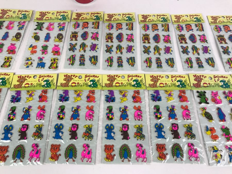 (14) New Vintage Stickers Star Trek, Robots, Animals [Photo 5]