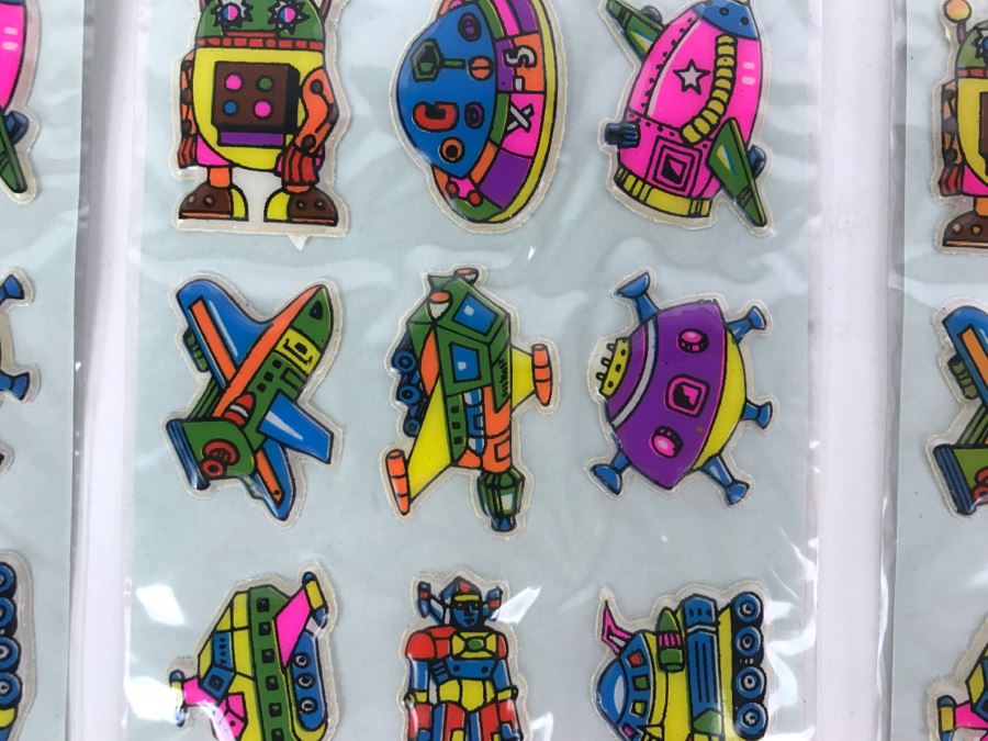 (14) New Vintage Stickers Star Trek, Robots, Animals [Photo 7]