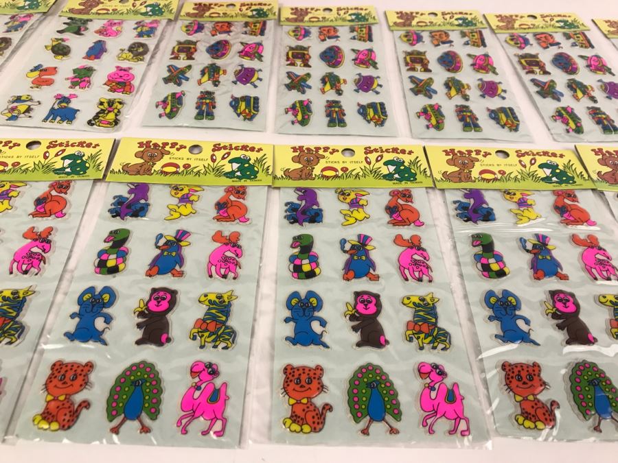 (14) New Vintage Stickers Star Trek, Robots, Animals [Photo 10]