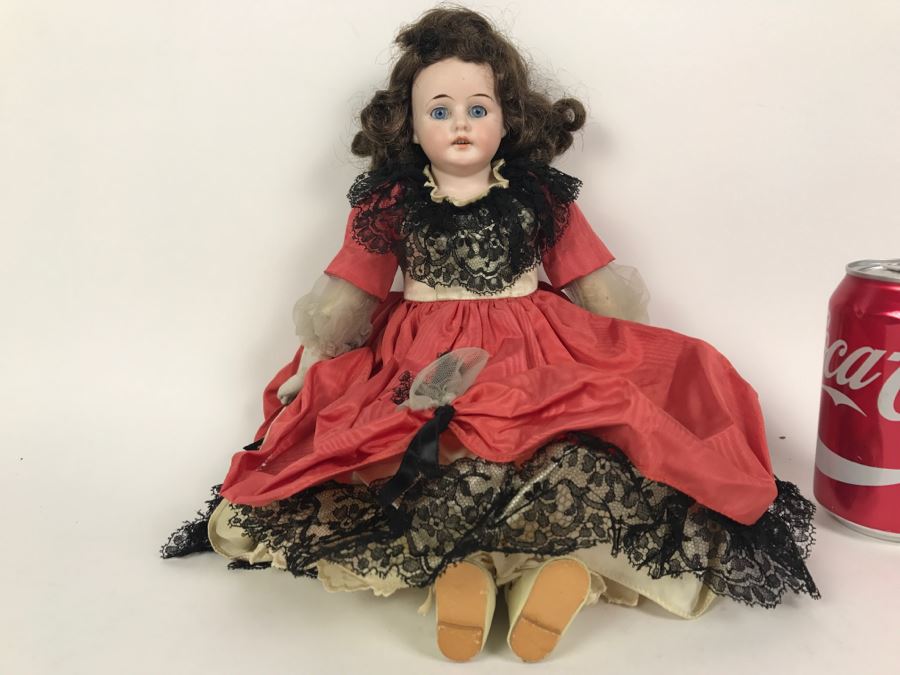 Vintage German Porcelain Doll Mold Says Germany 1899