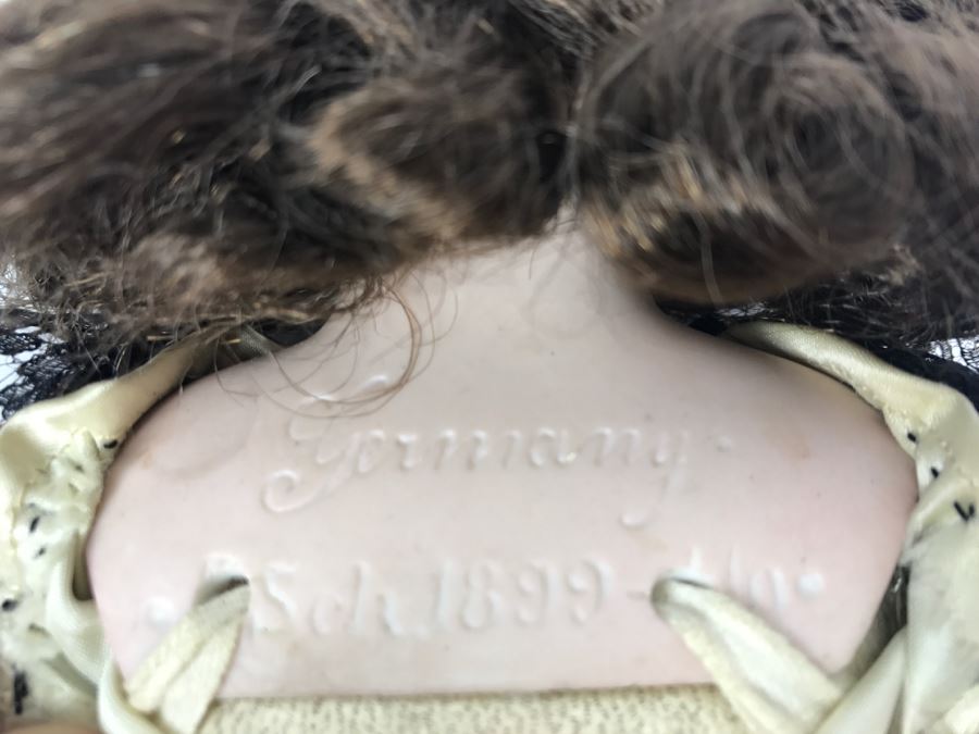 Vintage German Porcelain Doll Mold Says Germany 1899 [Photo 4]