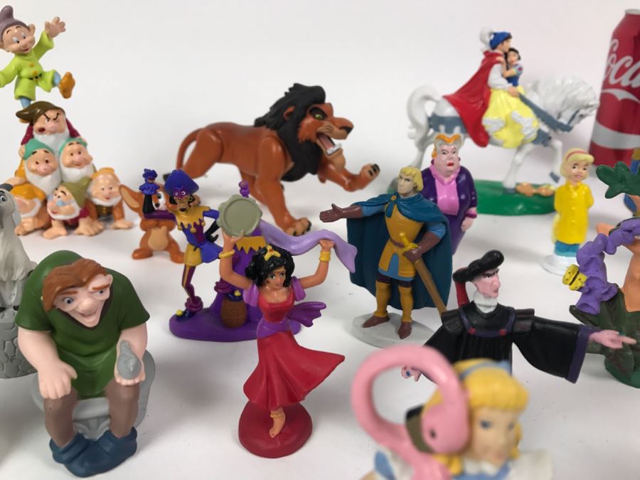 Collection Of Walt Disney Figurines