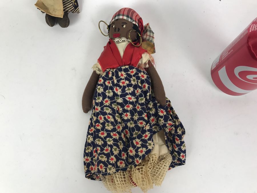 Pair Of Vintage Black Dolls [Photo 5]