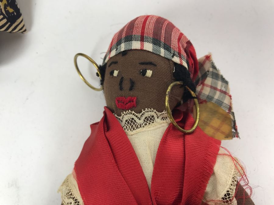 Pair Of Vintage Black Dolls [Photo 6]