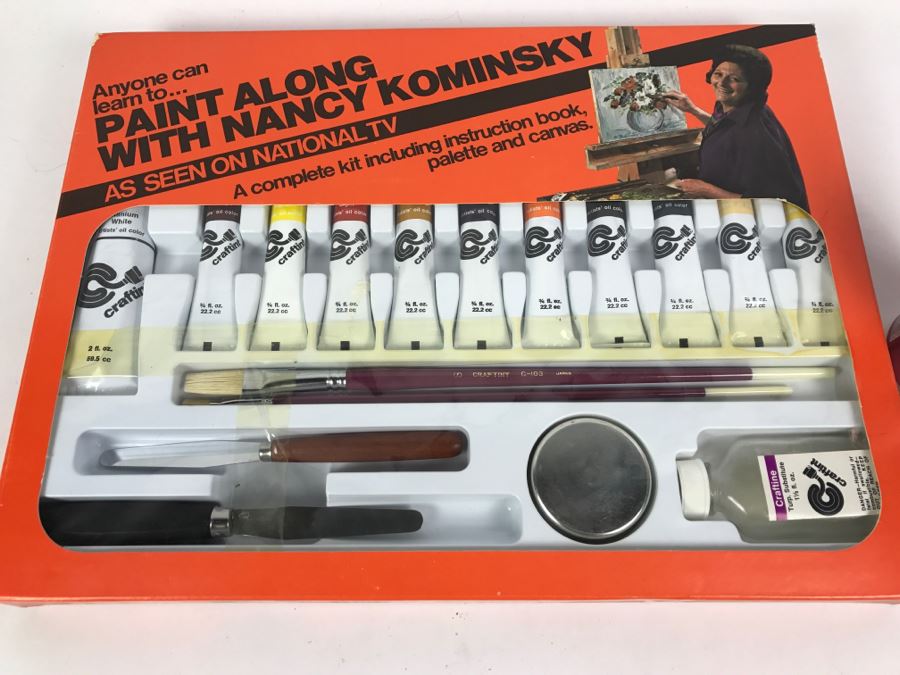 Paint Along With Nancy Kominsky Paint Kit New In Box [Photo 3]
