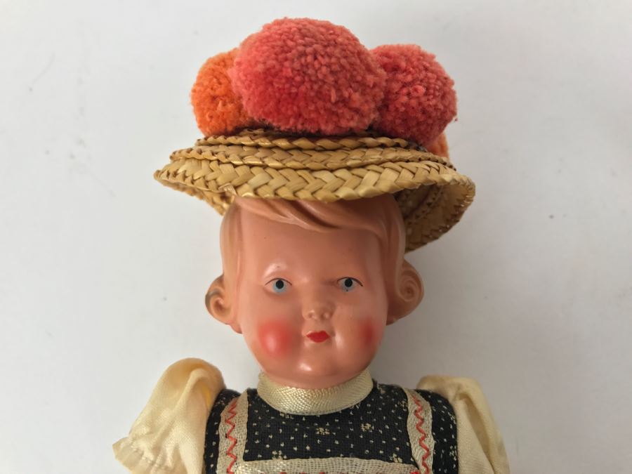 Pair Of Vintage German Celluloid Turtle Mark Dolls [Photo 2]