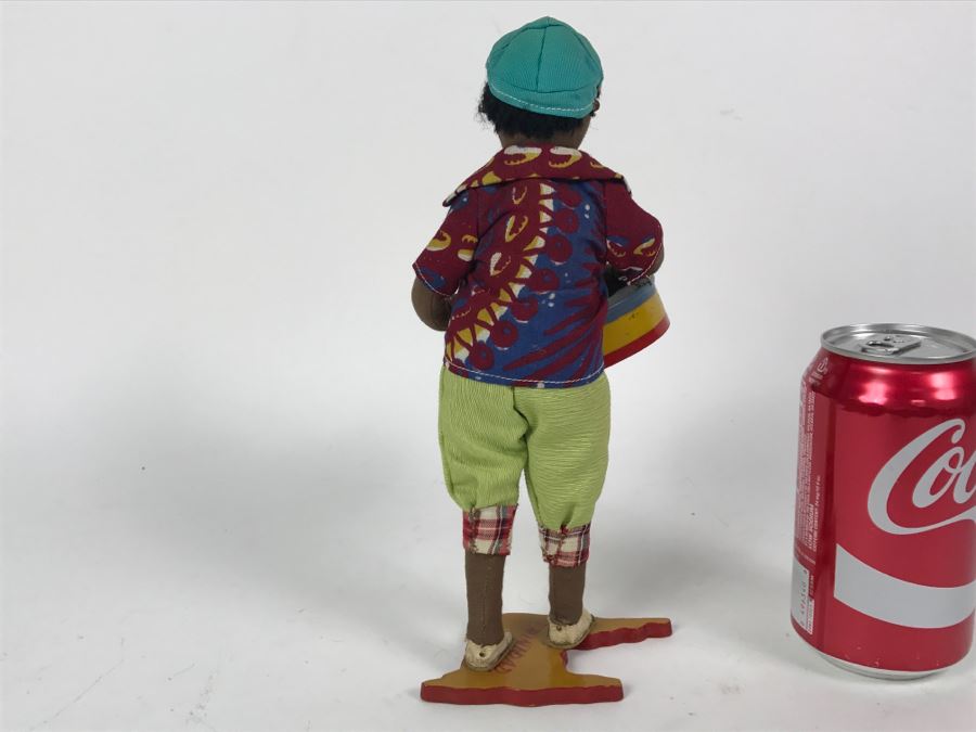 Vintage Trinidad Drummer Doll [Photo 8]