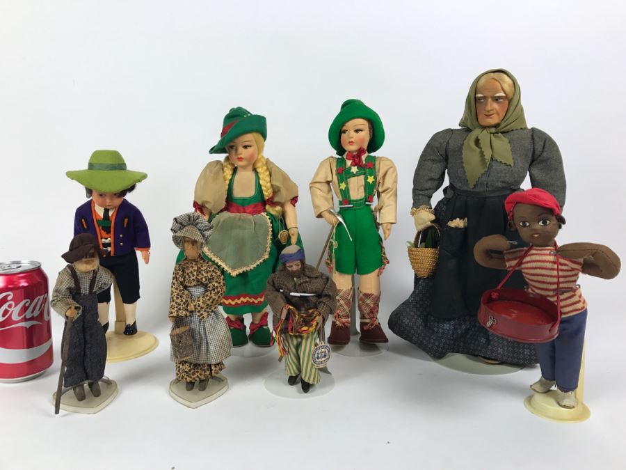 Collection Of Vintage International Dolls - See All Photos [Photo 1]