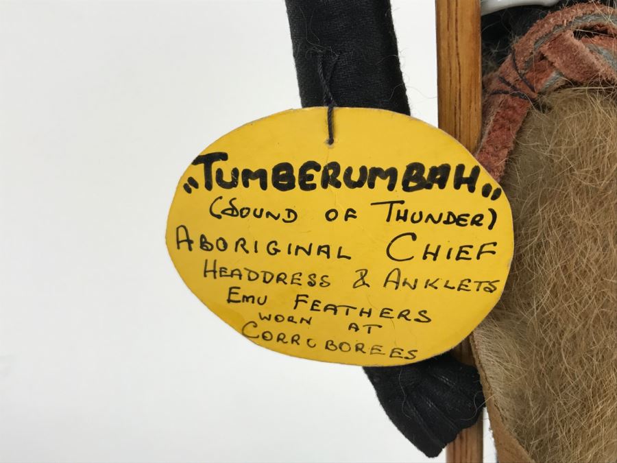 Vintage Tumberumbah Aboriginal Chief Doll 1959 Arbogast Collection [Photo 4]