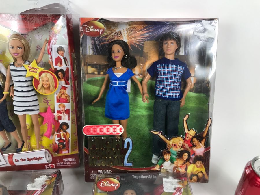 Set Of 4 Disney's High School Musical Dolls In Original Boxes [Photo 7]