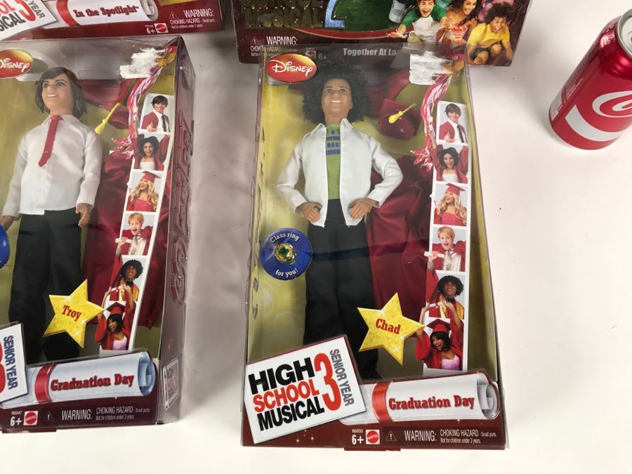 Set Of 4 Disney's High School Musical Dolls In Original Boxes [Photo 5]