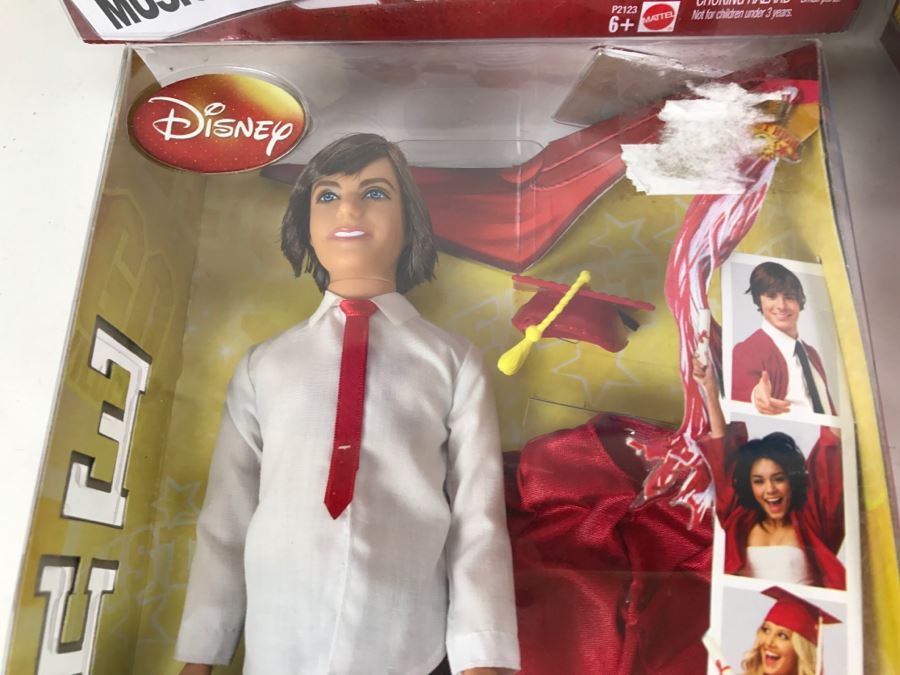 Set Of 4 Disney's High School Musical Dolls In Original Boxes [Photo 3]