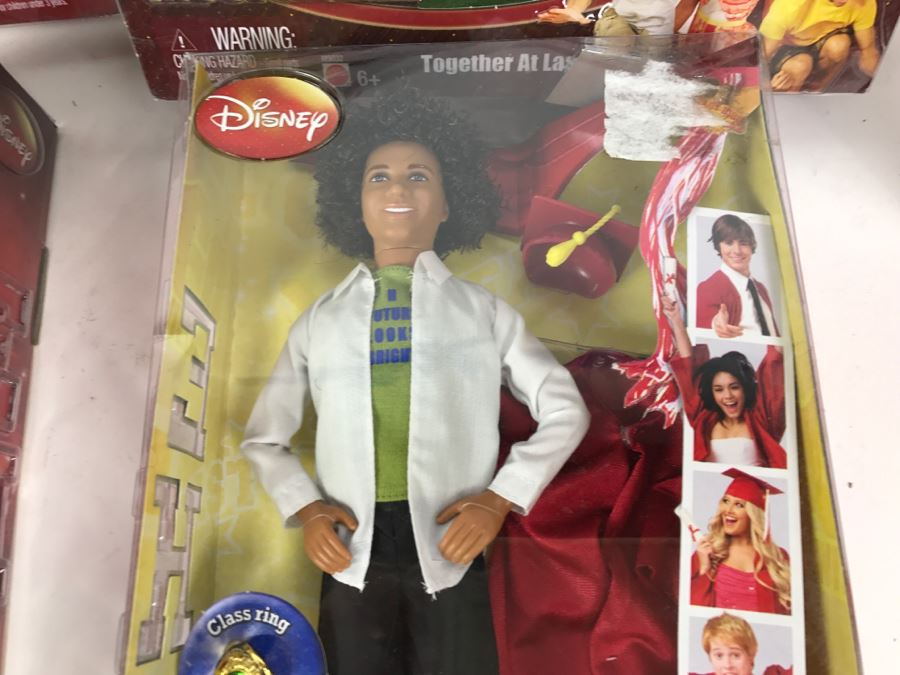 Set Of 4 Disney's High School Musical Dolls In Original Boxes [Photo 6]