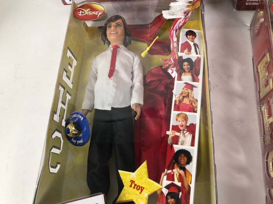 Set Of 4 Disney's High School Musical Dolls In Original Boxes [Photo 4]