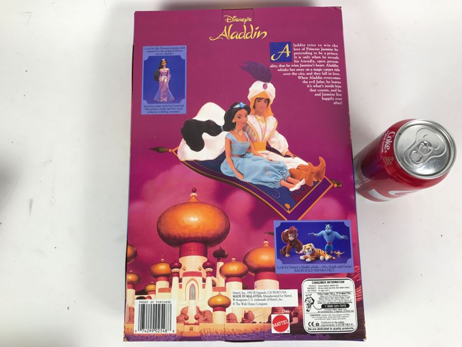 Disney's Aladdin Action Figure Doll Mattel 2548 1992 [Photo 6]