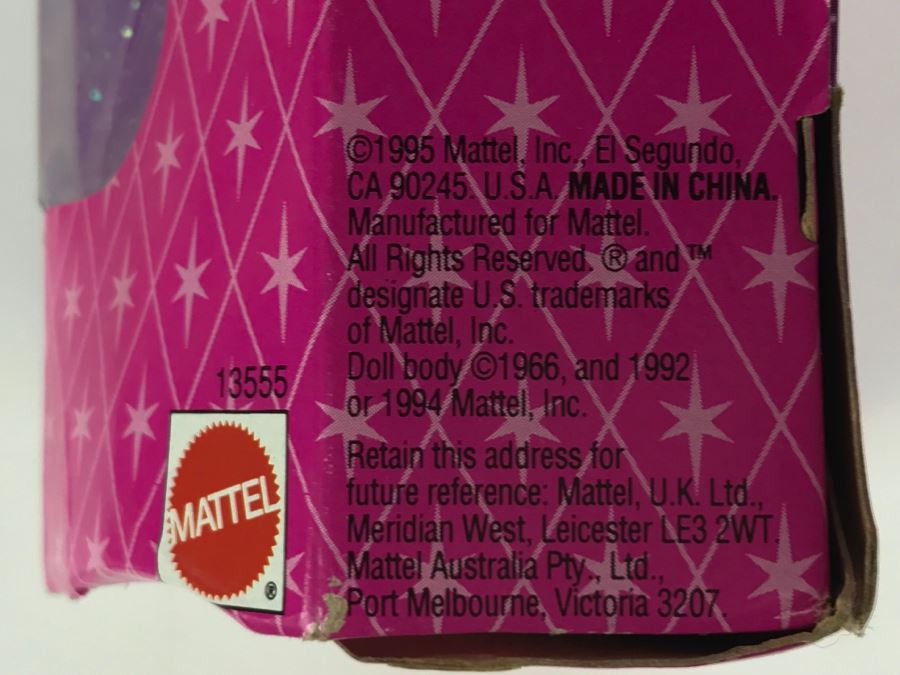 Purple Passion Special Edition Barbie Doll Mattel 13555 1996 New In Box [Photo 7]