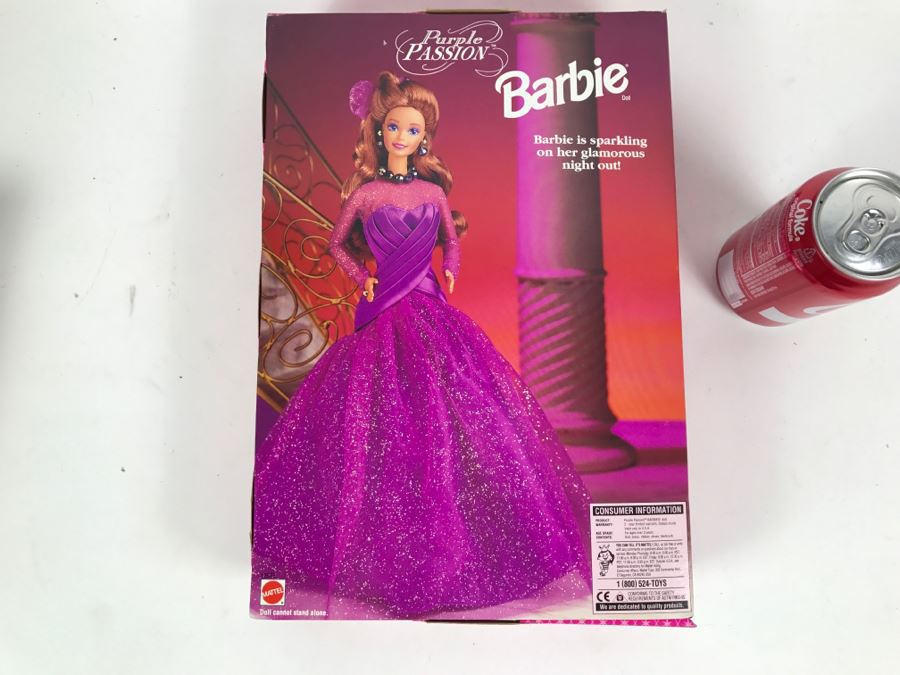 Purple Passion Special Edition Barbie Doll Mattel 13555 1996 New In Box [Photo 5]