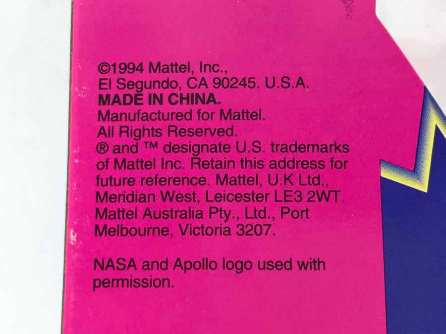 Astronaut Barbie Special Edition Mattel 12149 1994 New In Box [Photo 7]