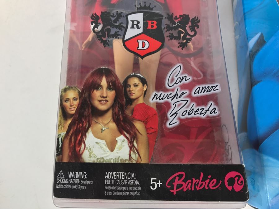 Warner Bros. Quest For Camelot Dream Seeker Kayley Doll New In Box And RBD Barbie Doll New In Box [Photo 7]