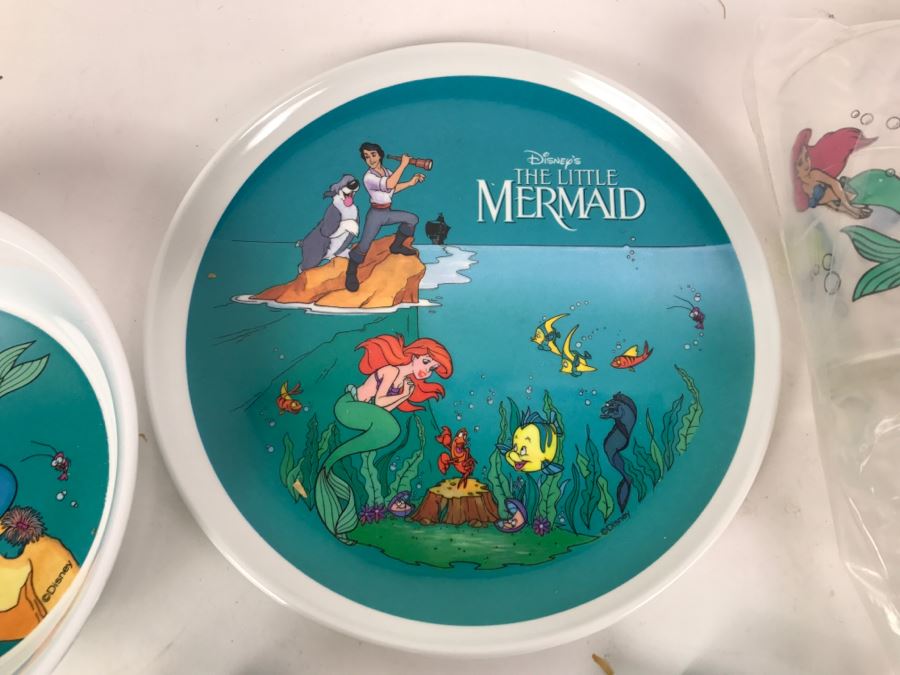 Kid's Disney's The Little Mermaid Dishware And Flatware [Photo 3]