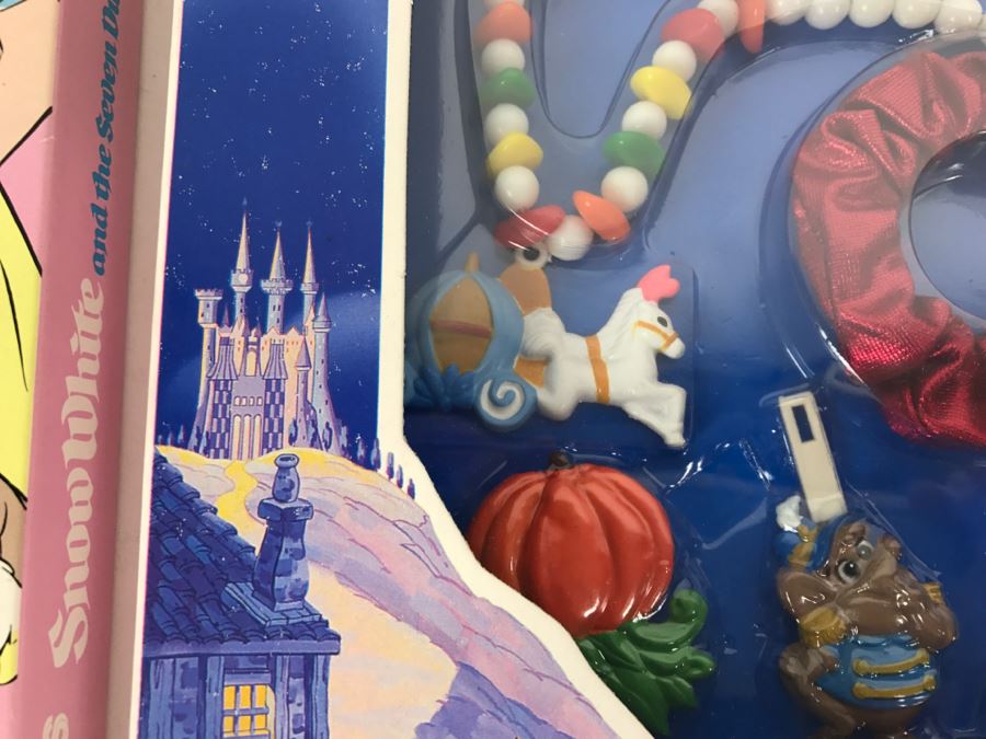 Vintage Sears Jewelry Sets New In Box Snow White And The Seven Dwarfs, Cinderella, Mickey And Friends [Photo 13]