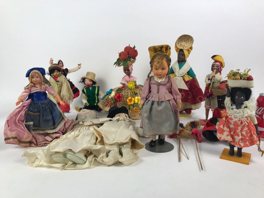 Collection Of Vintage International Dolls - See All Photos [Photo 1]