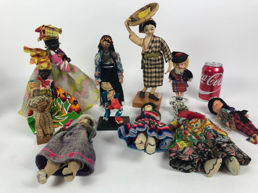 Collection Of Vintage International Dolls - See All Photos [Photo 1]