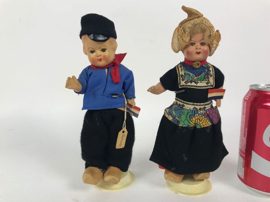 Pair Of Vintage Holland Dolls [Photo 5]