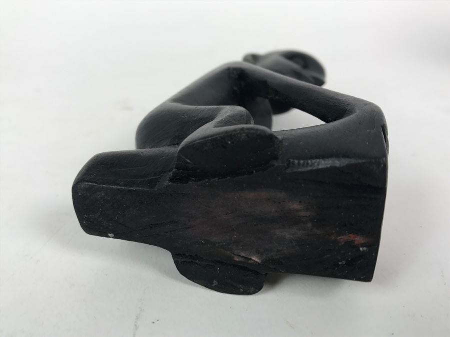 Carved African Wooden Sculpture Doll [Photo 7]