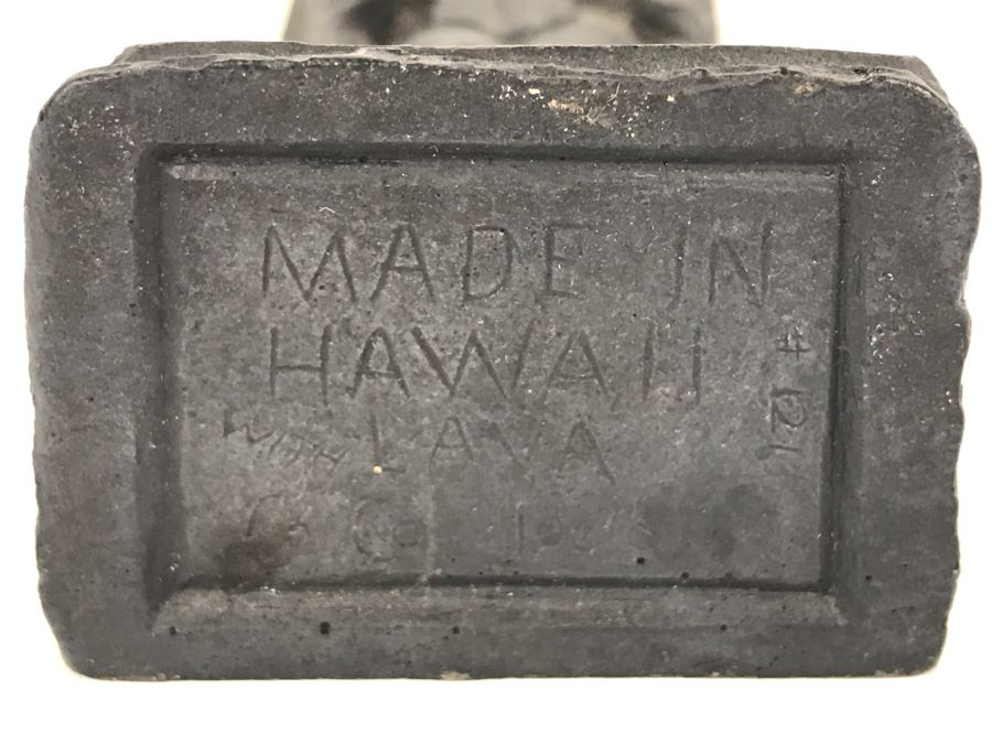 Vintage Hawaiian Co Co Joe's Lava Statue Sculpture Doll [Photo 2]