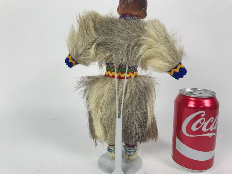 Vintage Doll With Real Fur Clothing [Photo 8]