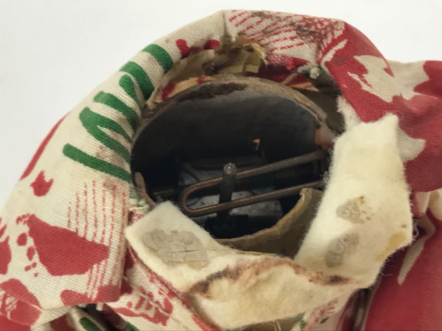 Old German USZ Mechanical Wind-Up Black Drummer Doll Toy - Missing Wind-Up Key - Head Is Loose [Photo 10]