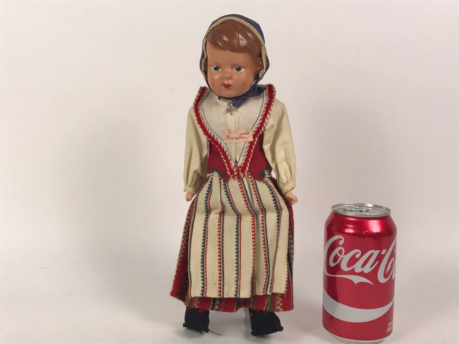 Vintage Sweden Doll