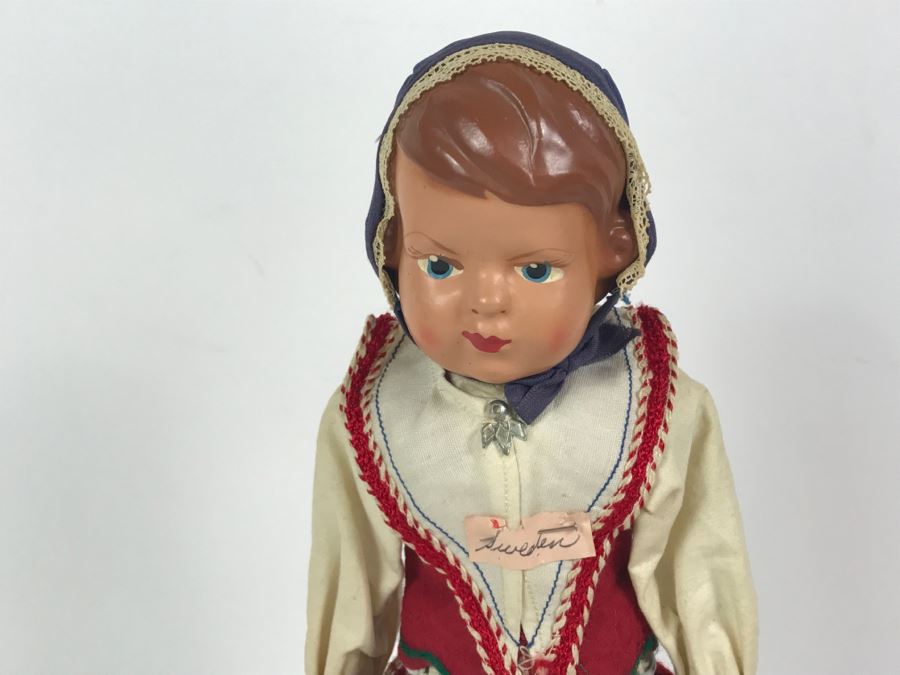 Vintage Sweden Doll