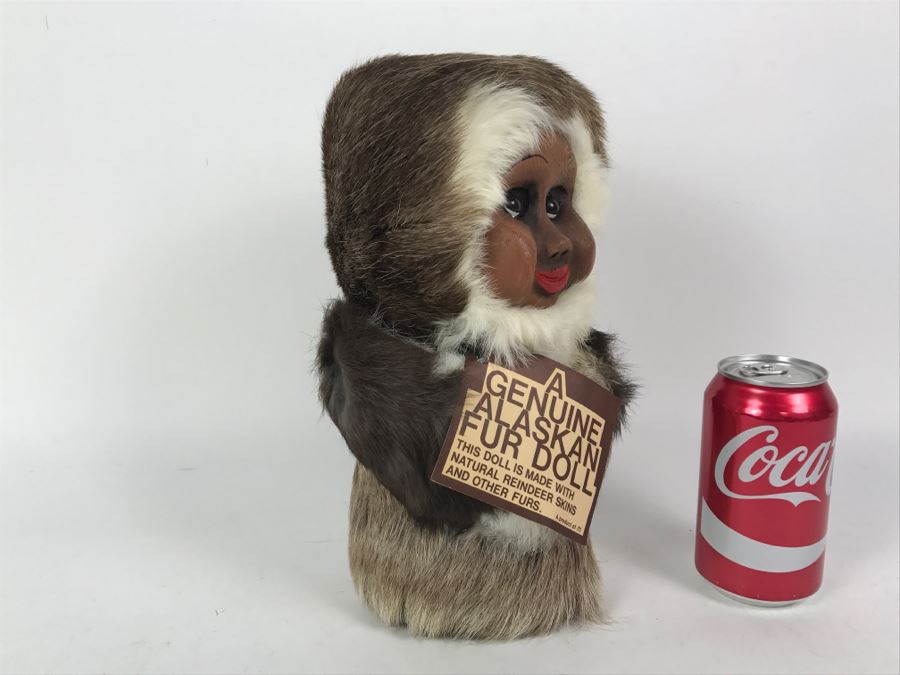 Genuine Alaskan Fur Doll Made With Reindeer Skins By ITI [Photo 5]