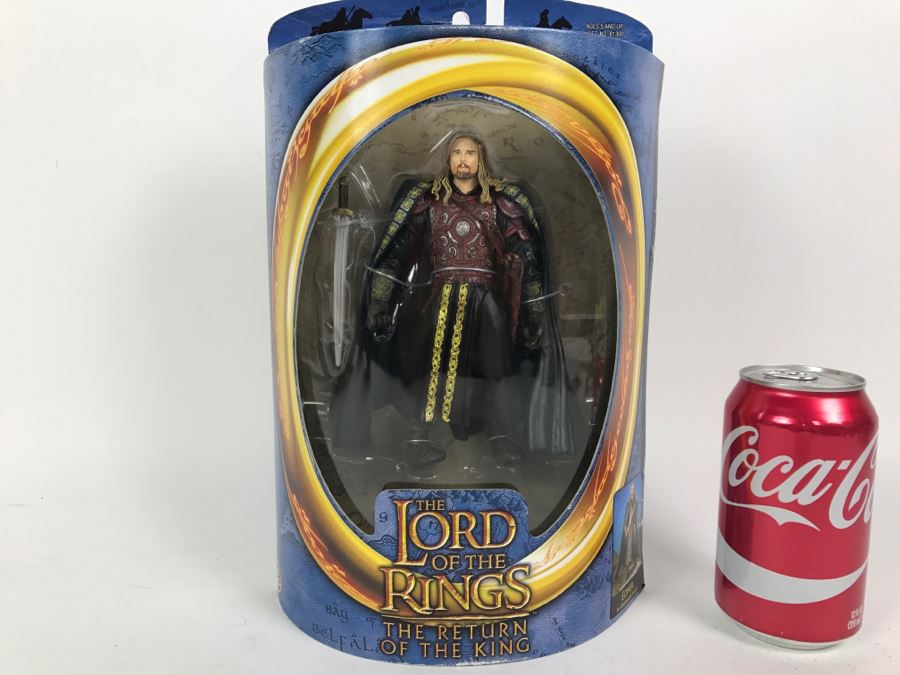 Toy Biz The Lord Of The Rings The Return Of The King Eomer In Ceremonial Armor Action Figure New In Box 2003