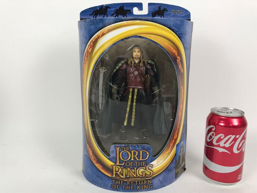 Toy Biz The Lord Of The Rings The Return Of The King Eomer In Ceremonial Armor Action Figure New In Box 2003 [Photo 2]