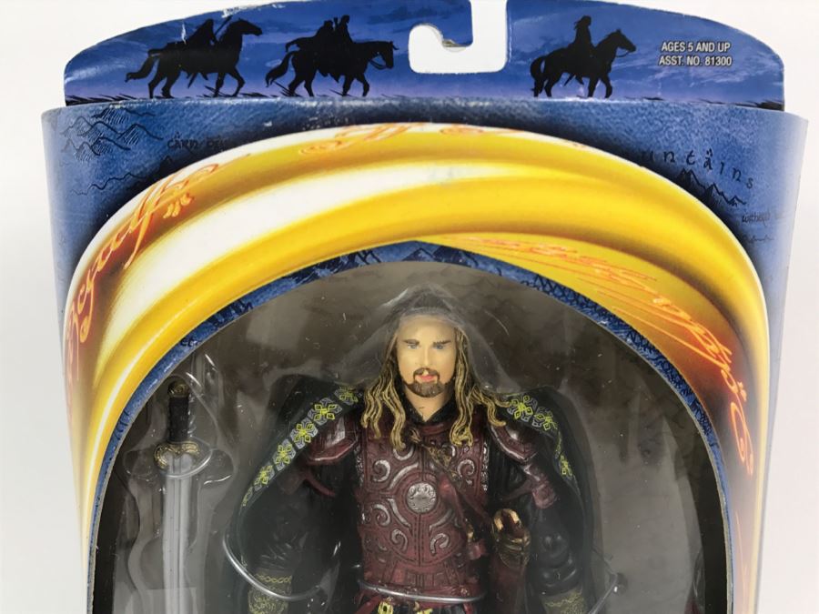 Toy Biz The Lord Of The Rings The Return Of The King Eomer In Ceremonial Armor Action Figure New In Box 2003 [Photo 3]