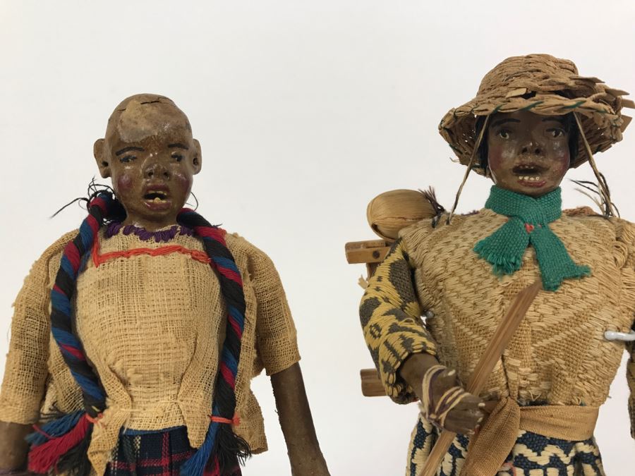 Pair Of Vintage Dolls From Guatemala [Photo 2]